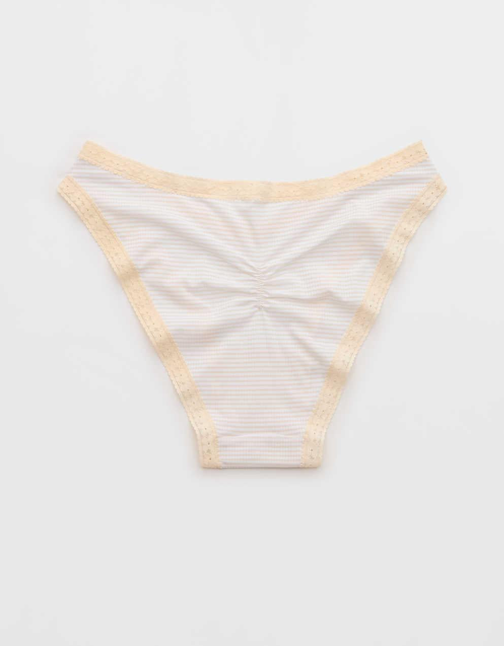 SMOOTHEZ Microfiber Lace Bikini Underwear