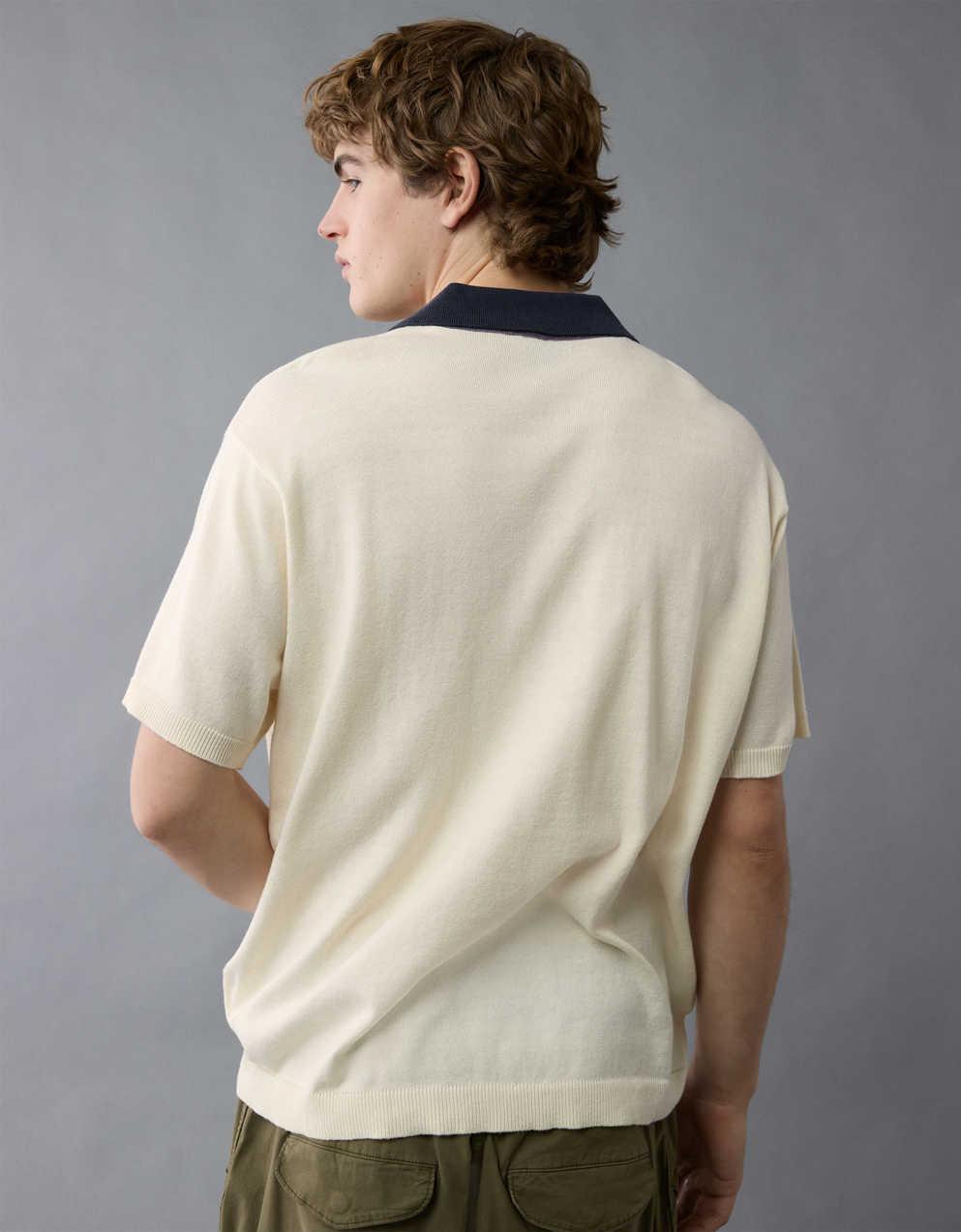 AE Pride Weekend Sweater Polo Shirt