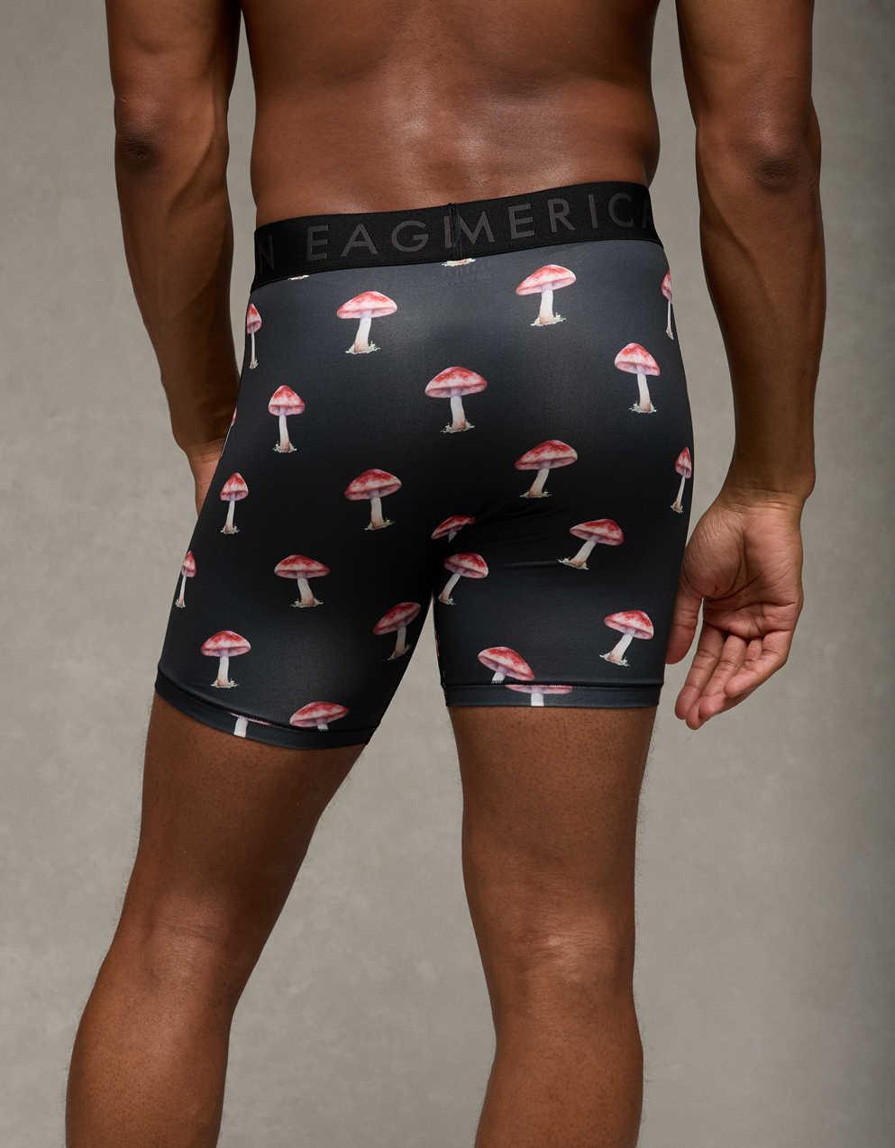 AEO Men's Mushroom 6" Flex Boxer Brief