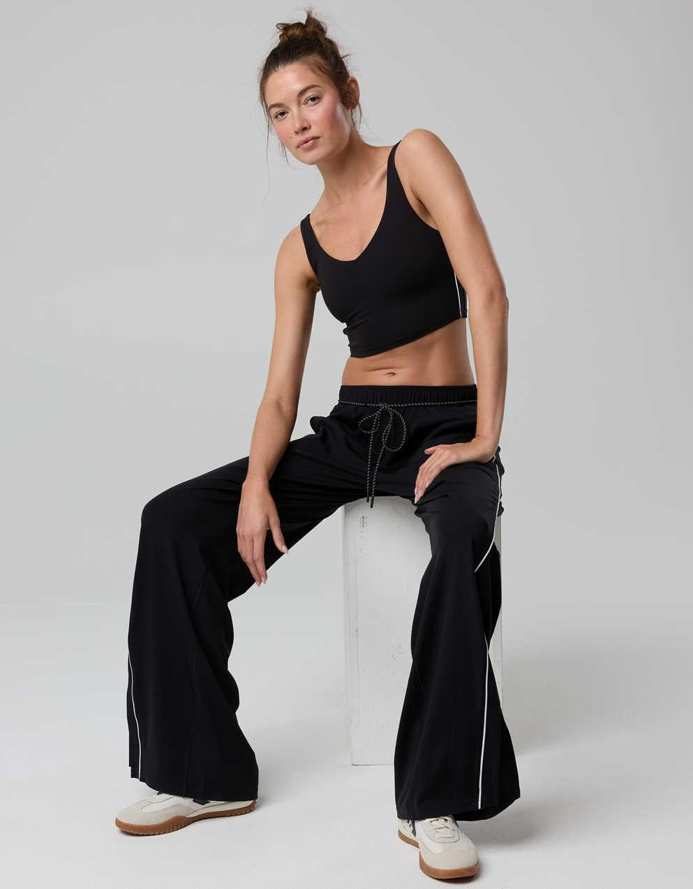 OFFLINE By Aerie Real Me Track Low Key Longline Sports Bra