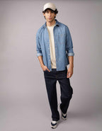 AE Long Sleeve Denim Shirt