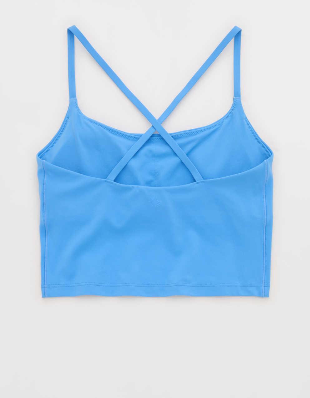 OFFLINE By Aerie Real Me Xtra Strappy Longline Sports Bra