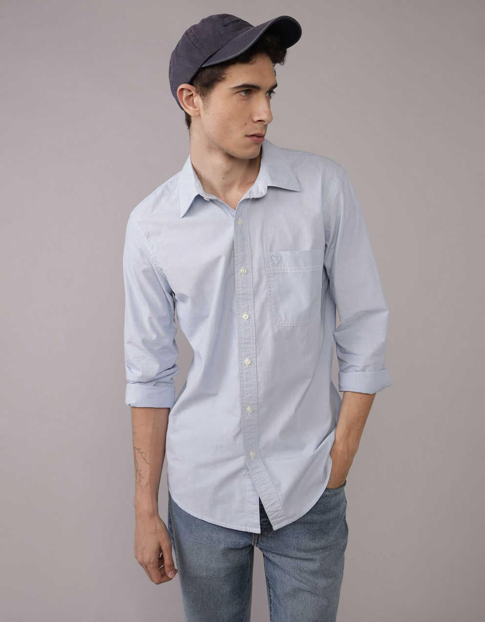AE Everyday Slim Fit Button-Up Shirt