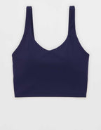 OFFLINE By Aerie Real Me Low Key Longline Sports Bra
