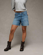 AE 6" Strigid Super High-Waisted Relaxed Denim Short