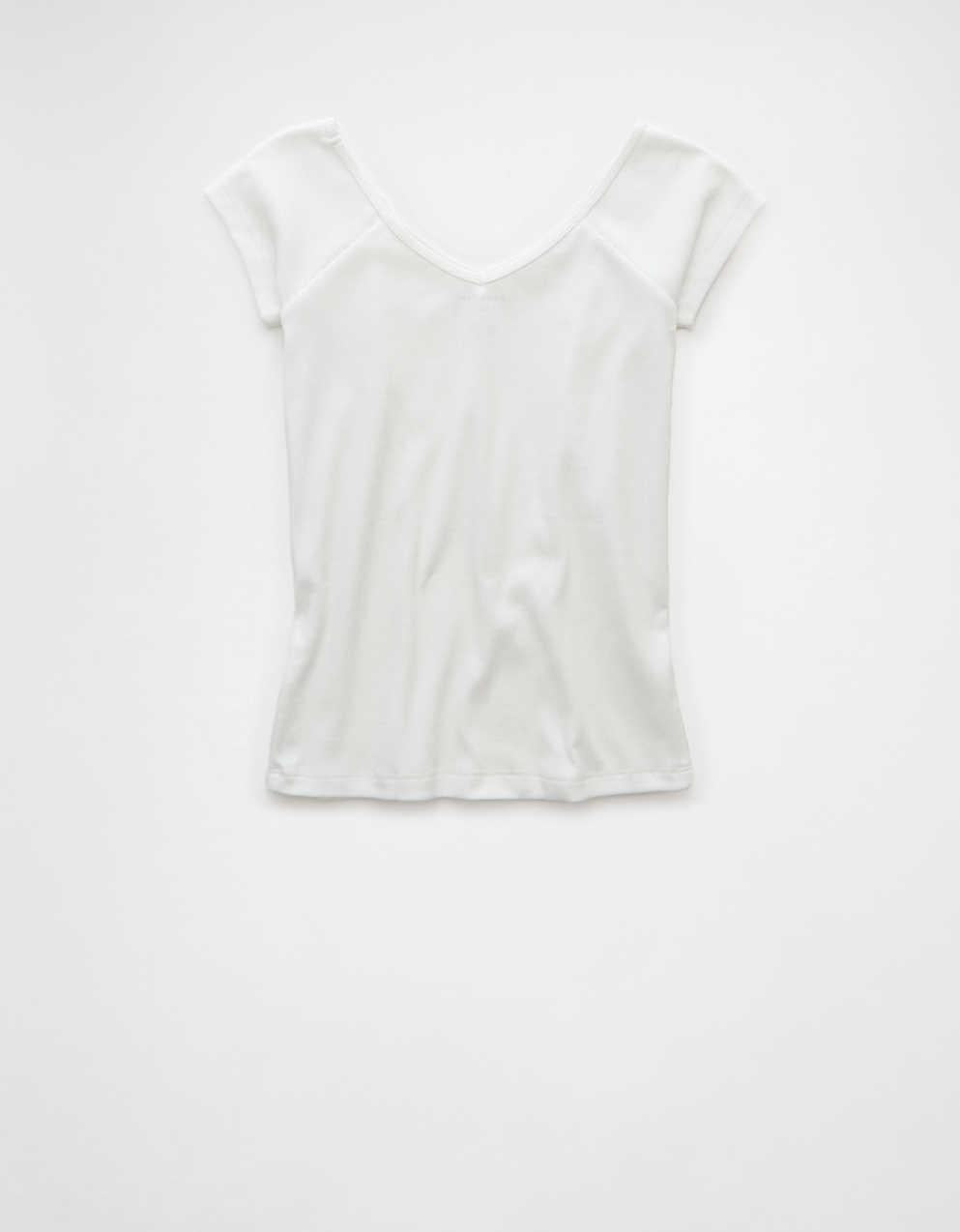 AE Saltwash V-Neck Baby Tee