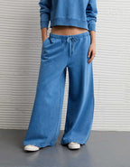 AE Everyday Luxe Wide-Leg Sweatpant