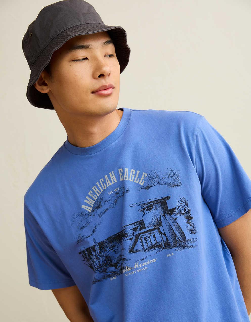 AE Standard Fit Graphic Logo T-Shirt