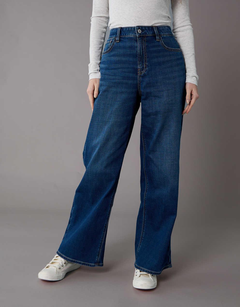 AE Super High-Waisted Baggy Jean
