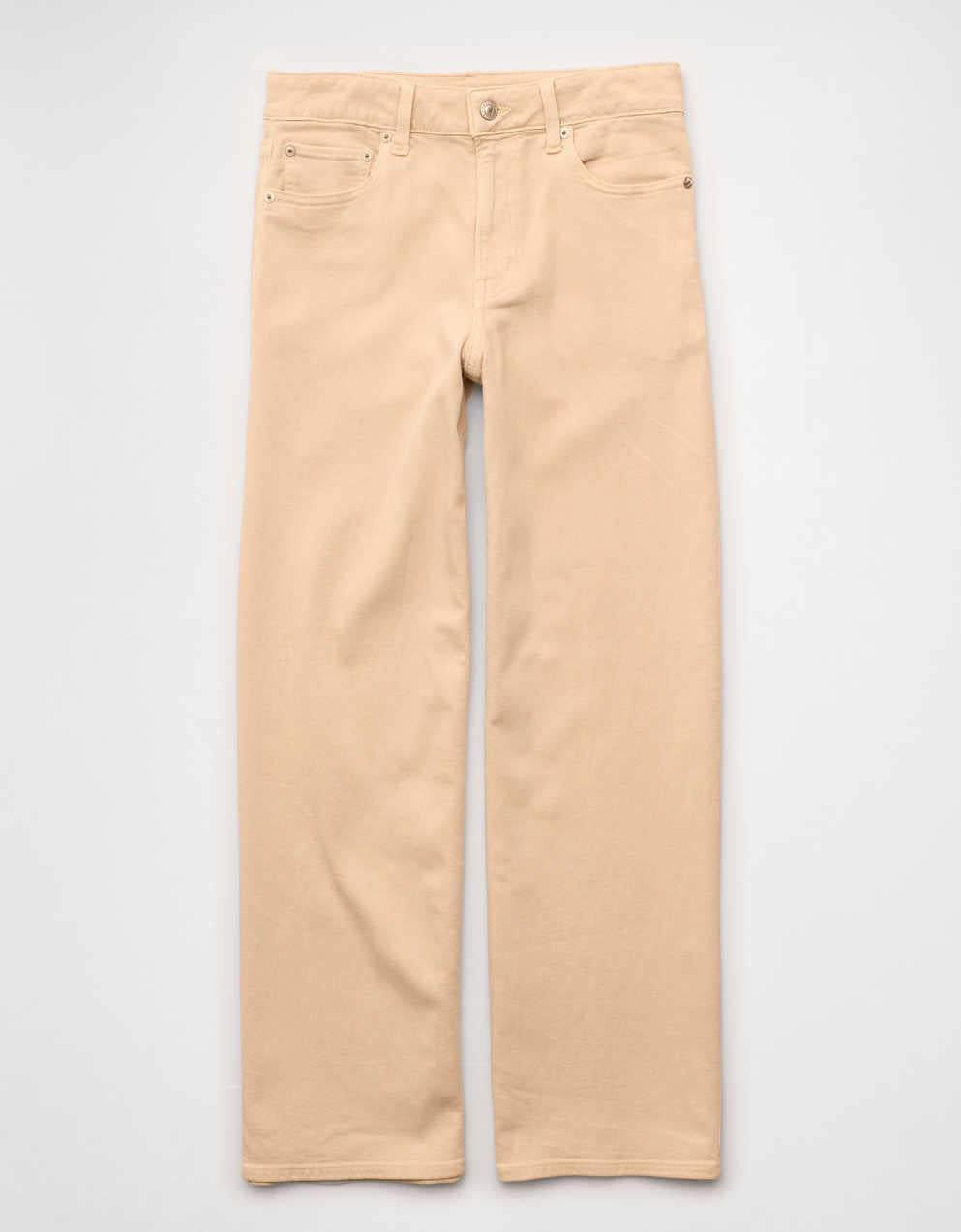 AE Stretch Super High-Waisted Wide-Leg Pant