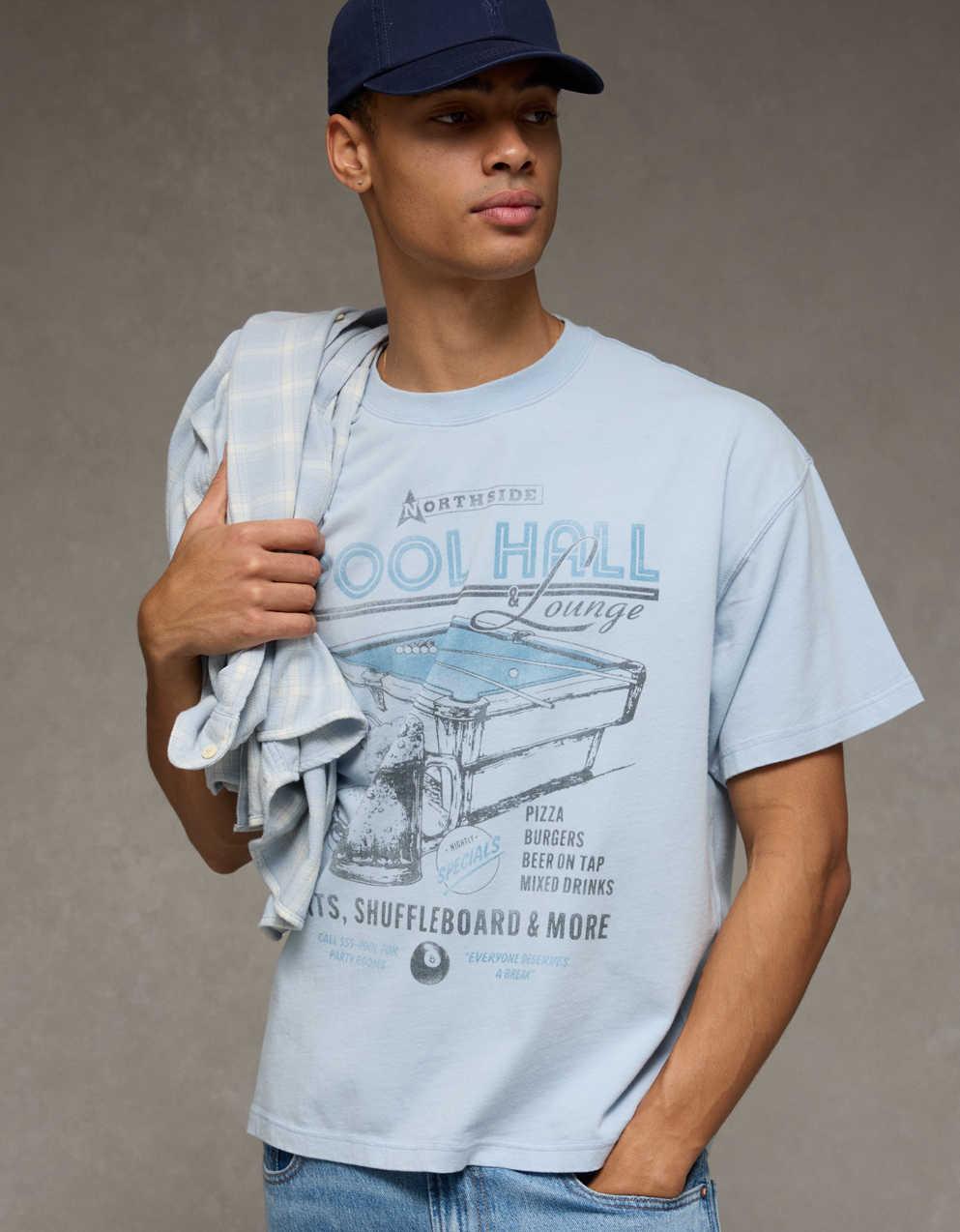 AE Boxy Destination Graphic T-Shirt