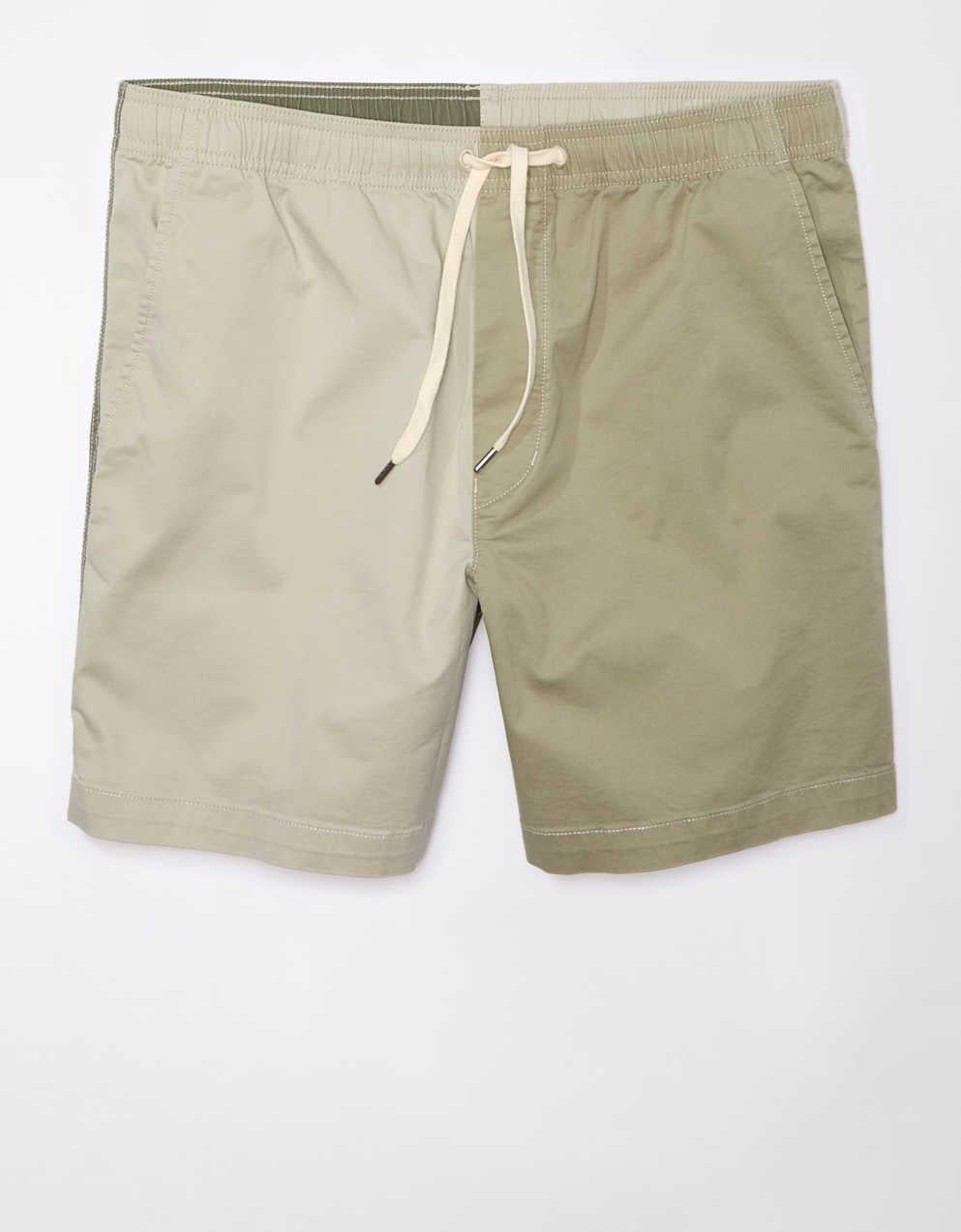 AE 24/7 7" Flex Lived-In Colorblock Trekker Short