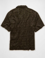 AE Relaxed Fit Short-Sleeve Camp Collar Shirt