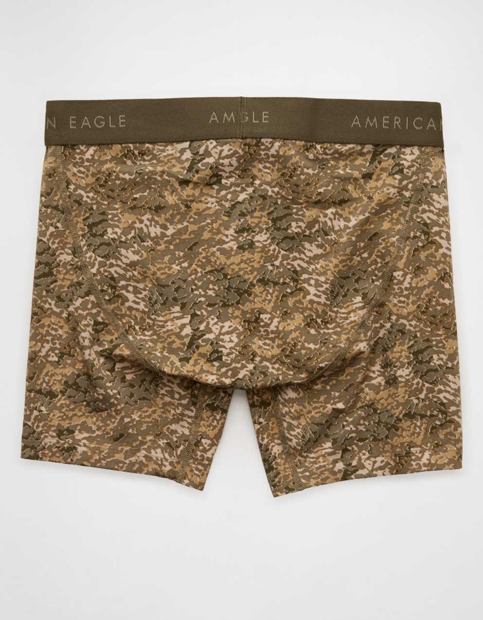 AEO Men's Camo 6" Classic Cotton Boxer Brief