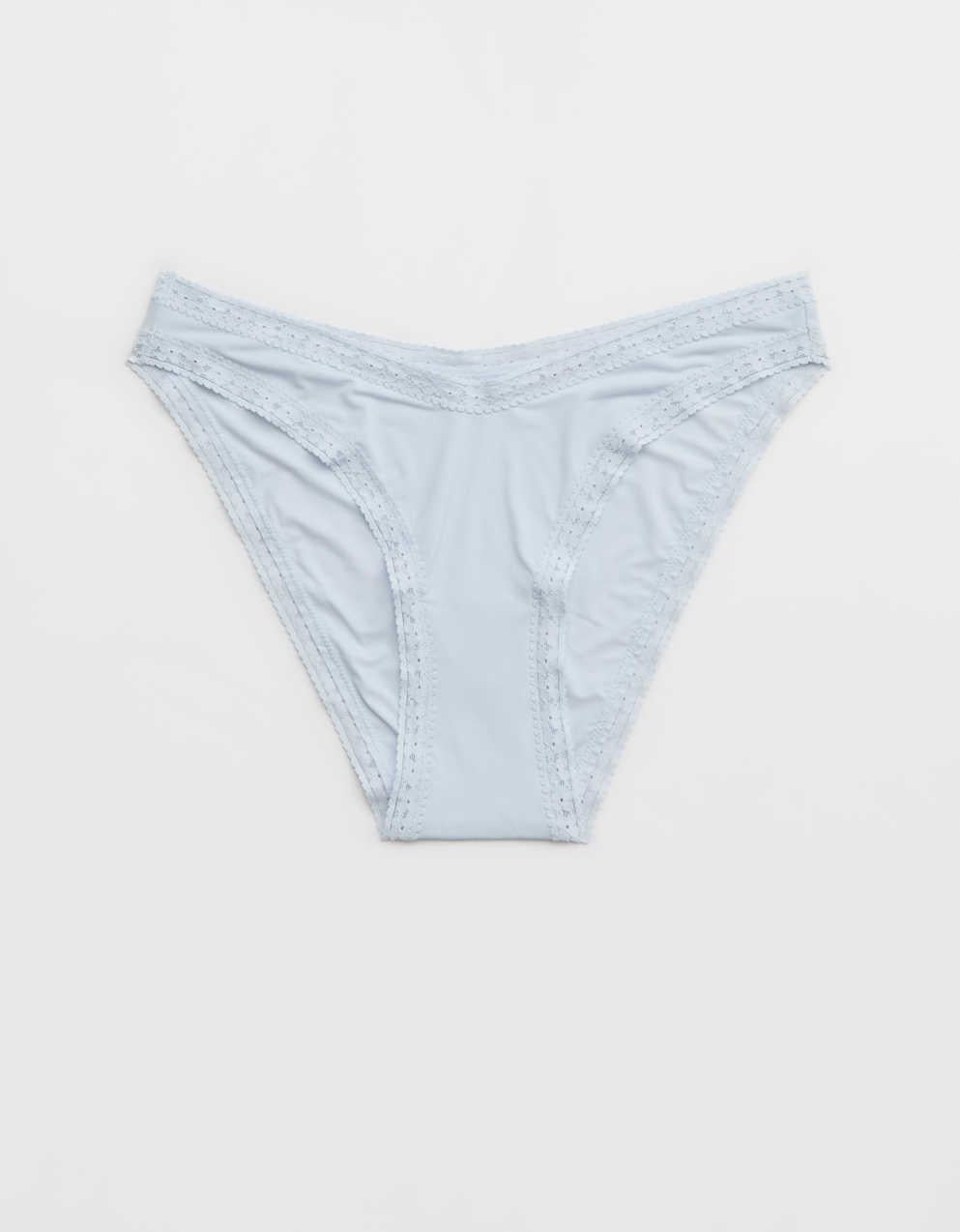 SMOOTHEZ Microfiber Lace Bikini Underwear