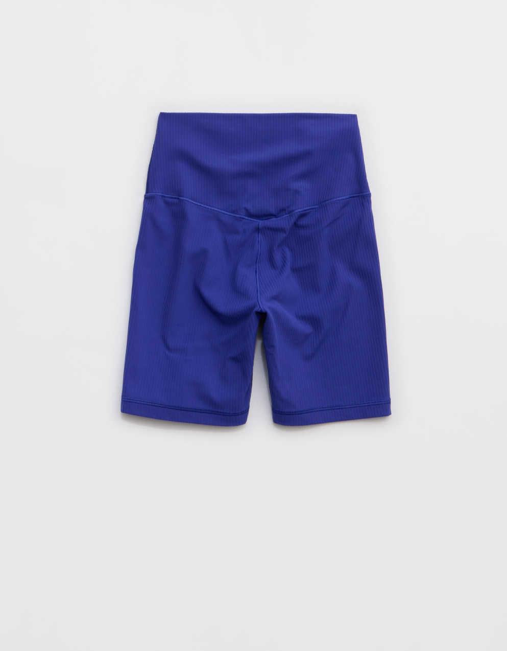 OFFLINE By Aerie Real Me XTRA Ribbed High Waisted 5" Bike Short