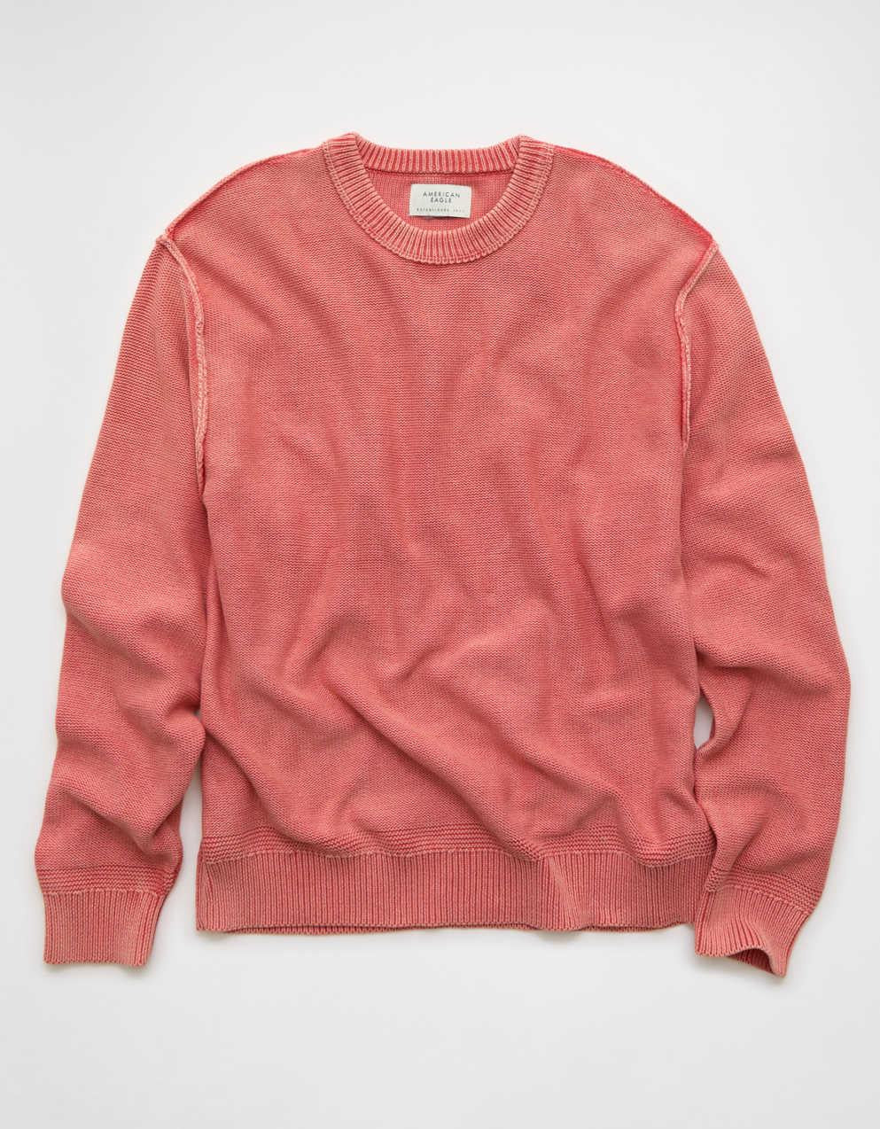 AE Washed Reverse Sweater