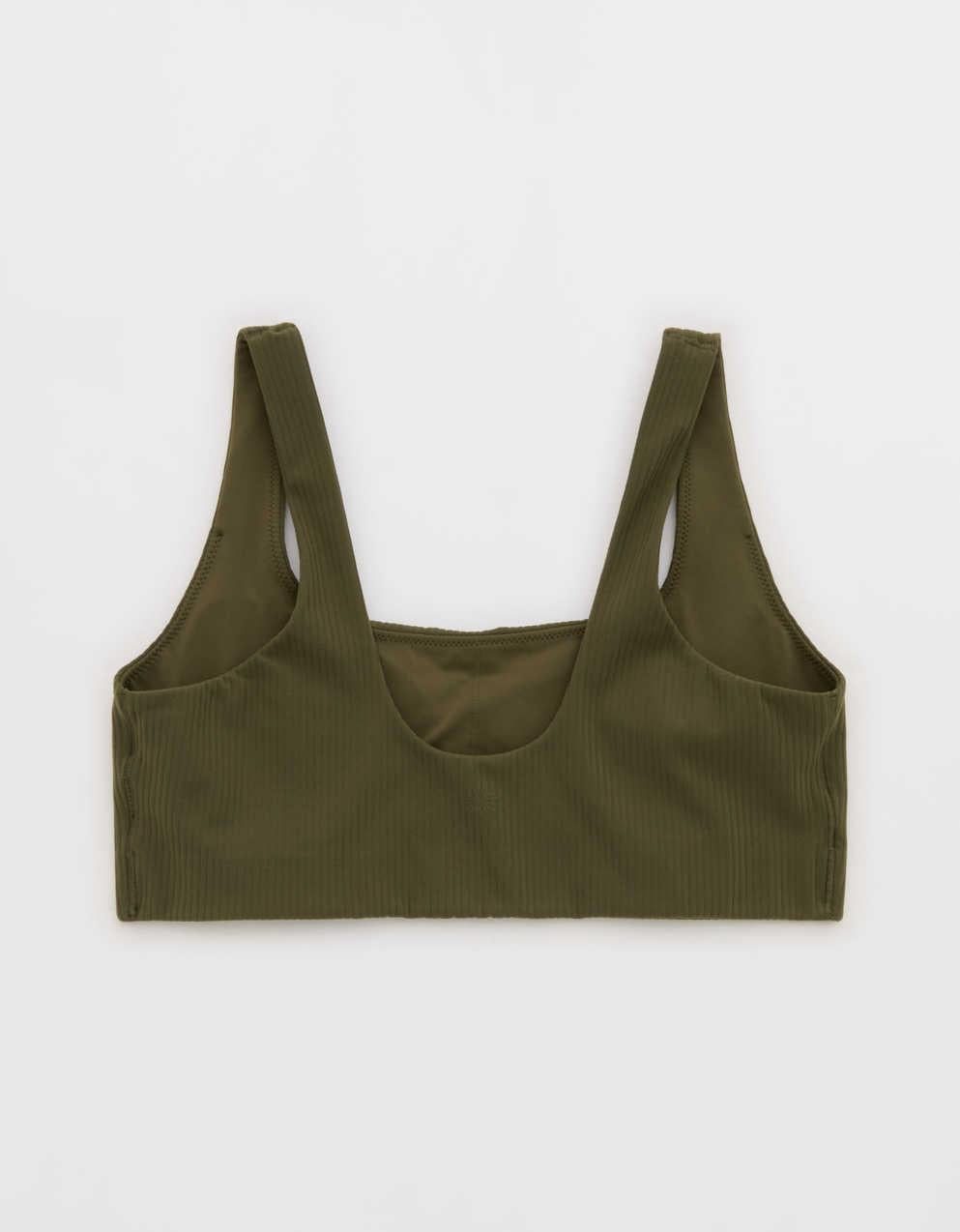 OFFLINE By Aerie Real Me XTRA Ribbed Classic Sports Bra