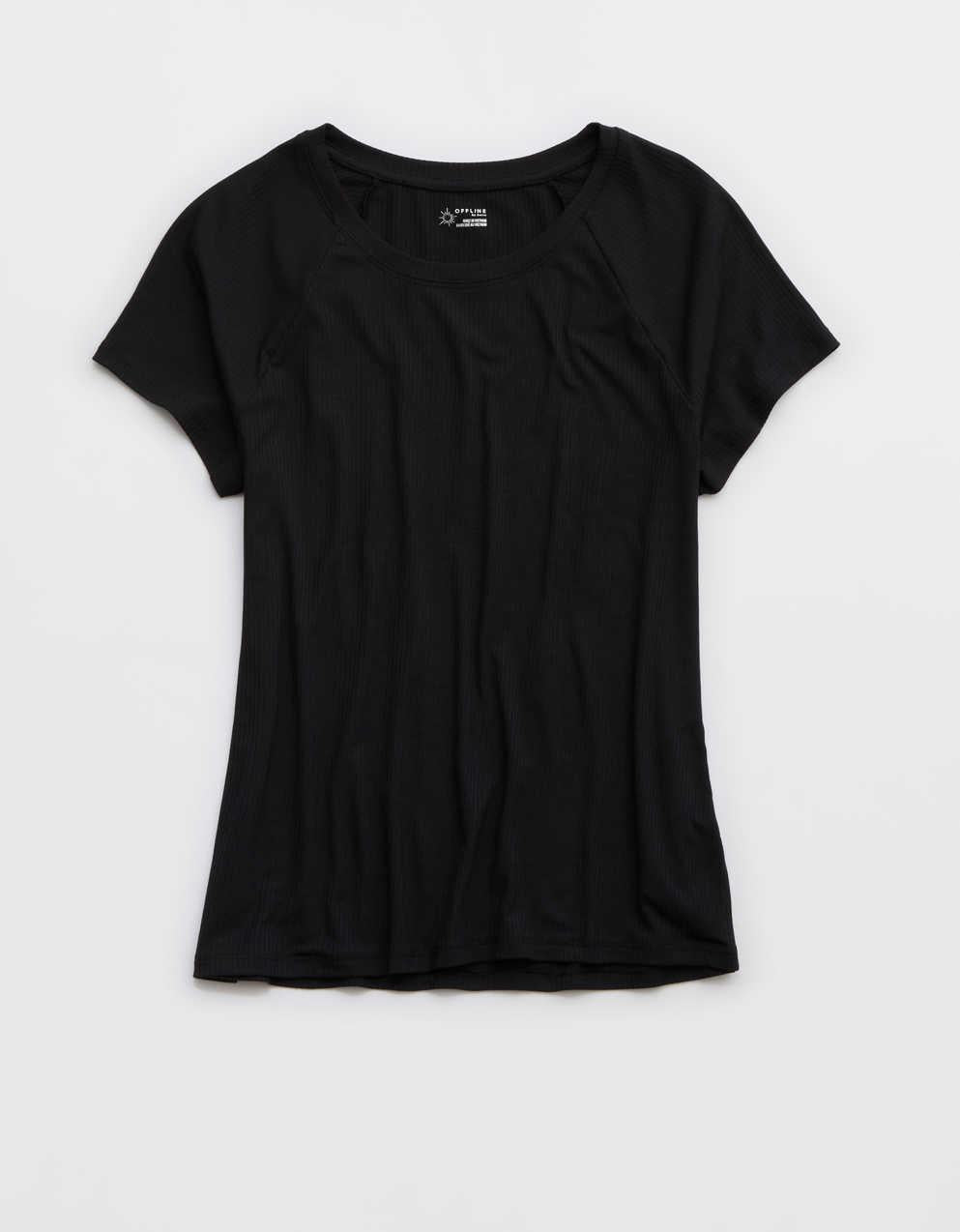 OFFLINE By Aerie Thumbs Up Ribbed T-Shirt