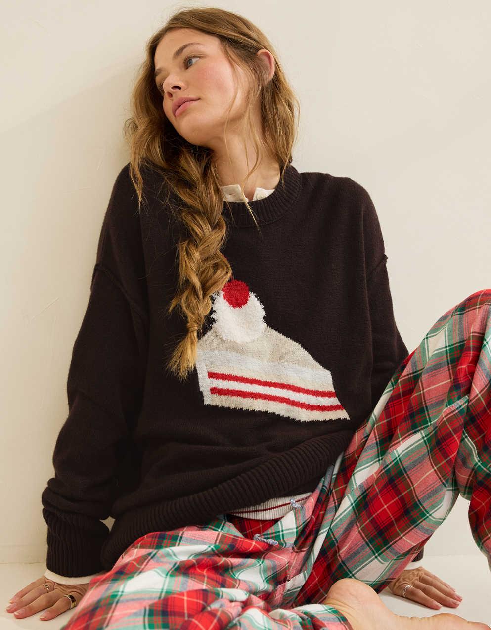 Aerie Softest Luxe Crew Sweater