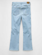 AE High-Waisted Kick Bootcut Crop Jean