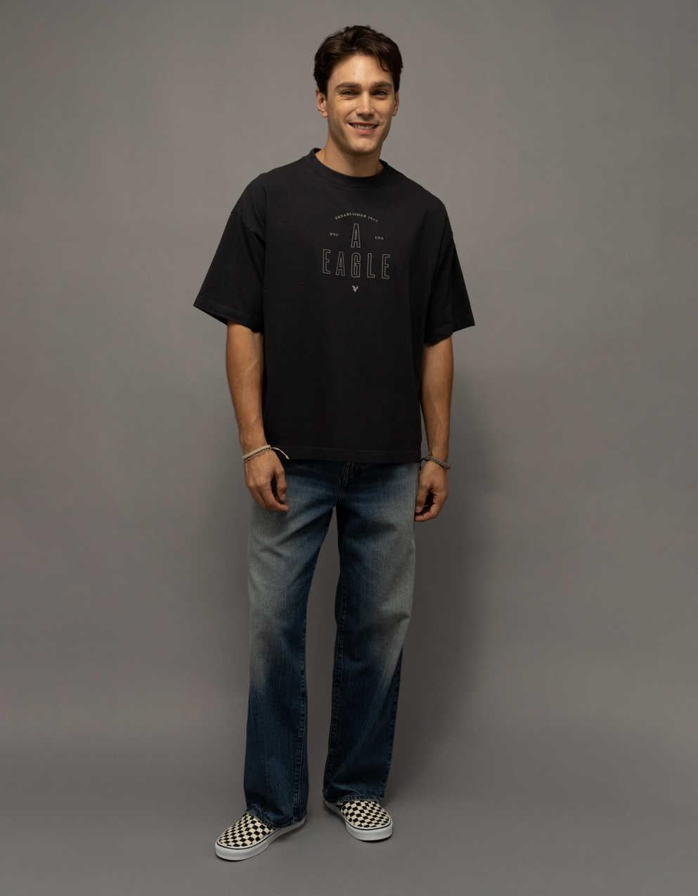 AE Relaxed Logo Graphic T-Shirt