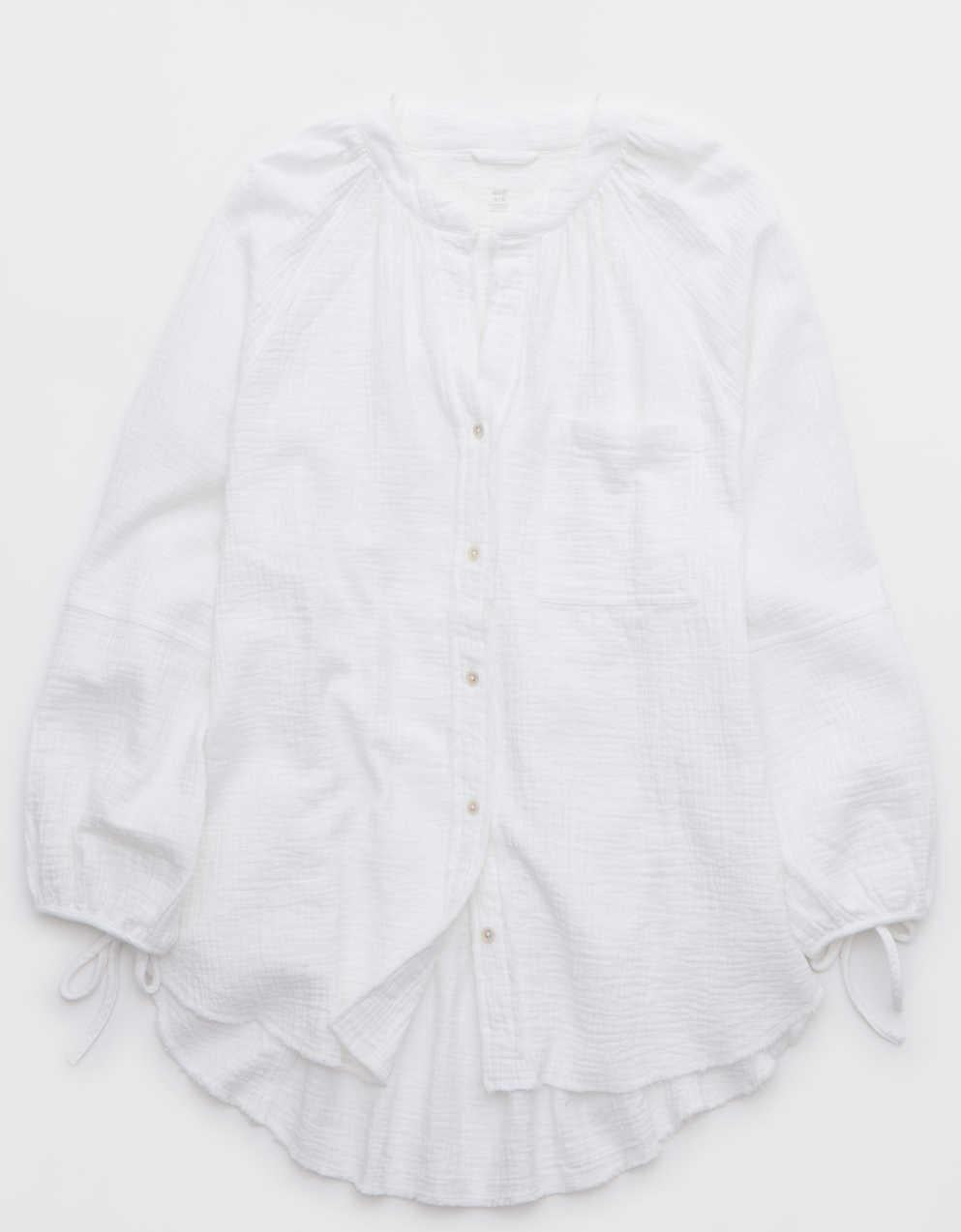 Aerie Daybreak Coverup Shirt