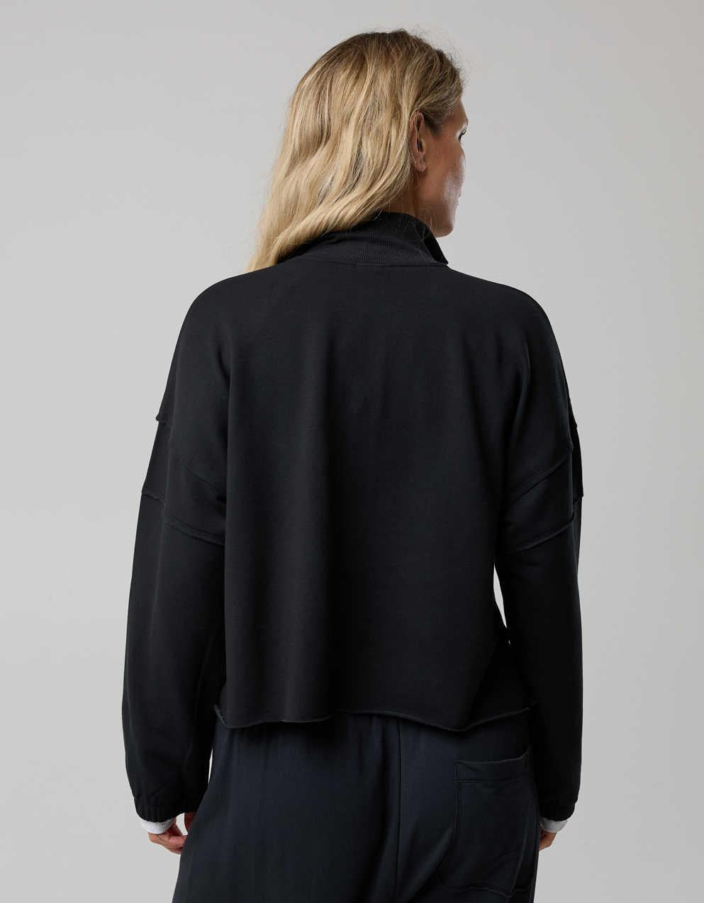OFFLINE By Aerie OTT Seamed Quarter Zip Sweatshirt