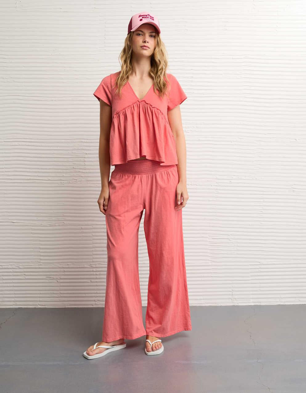 AE Sunchaser Knit High-Waisted Pant