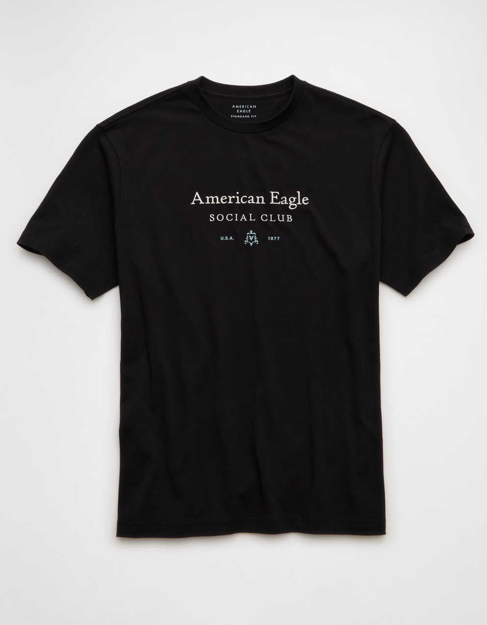 AE Standard Fit Logo Graphic T-Shirt