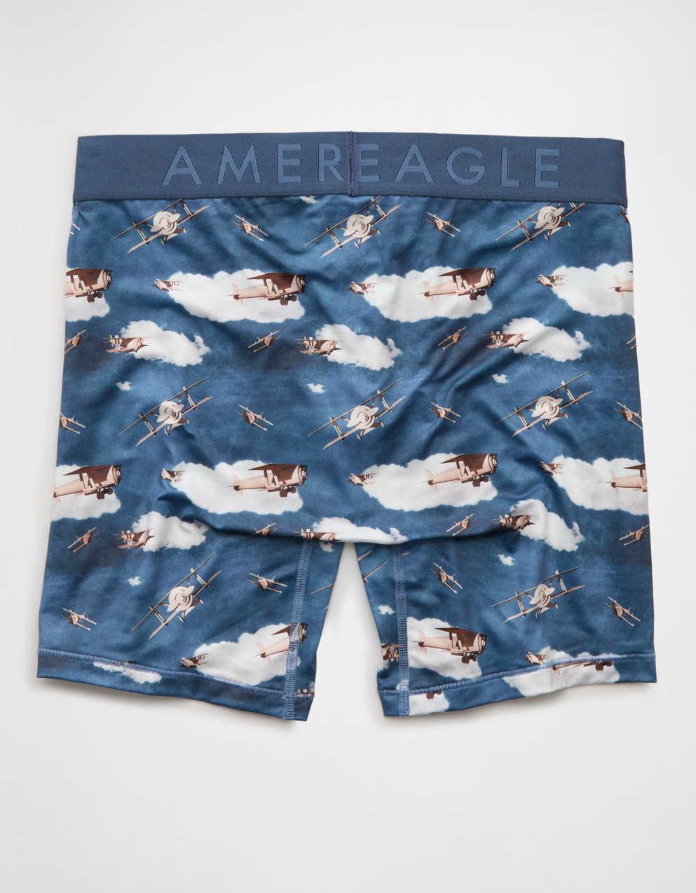 AEO Men's Planes 6" Flex Boxer Brief
