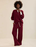 Aerie Sherpa Henley Sweatshirt