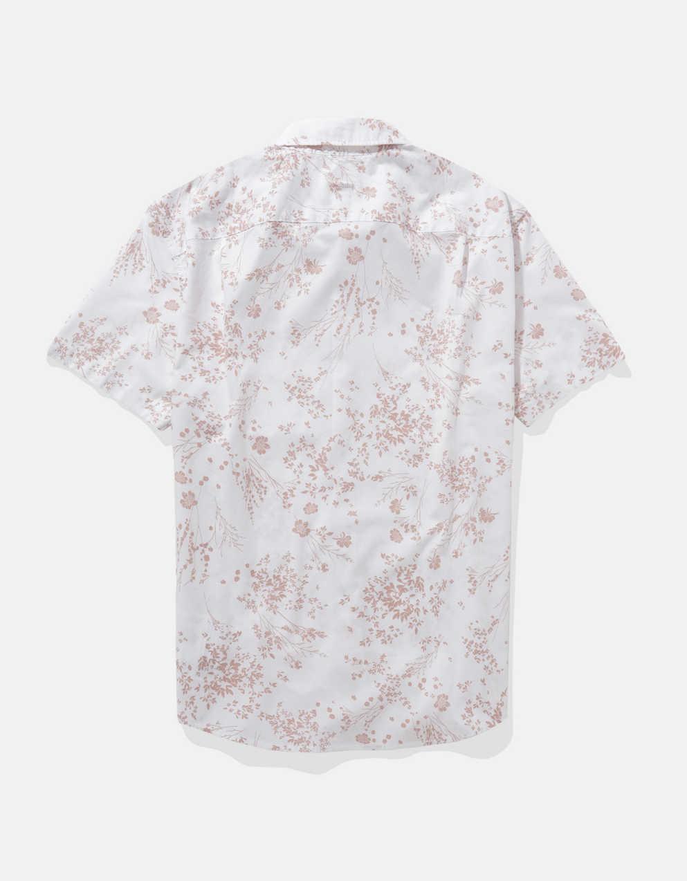 AE Poolside Printed Button-Up Shirt