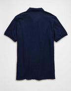 AE Standard Fit Pop Logo Pique Polo Shirt
