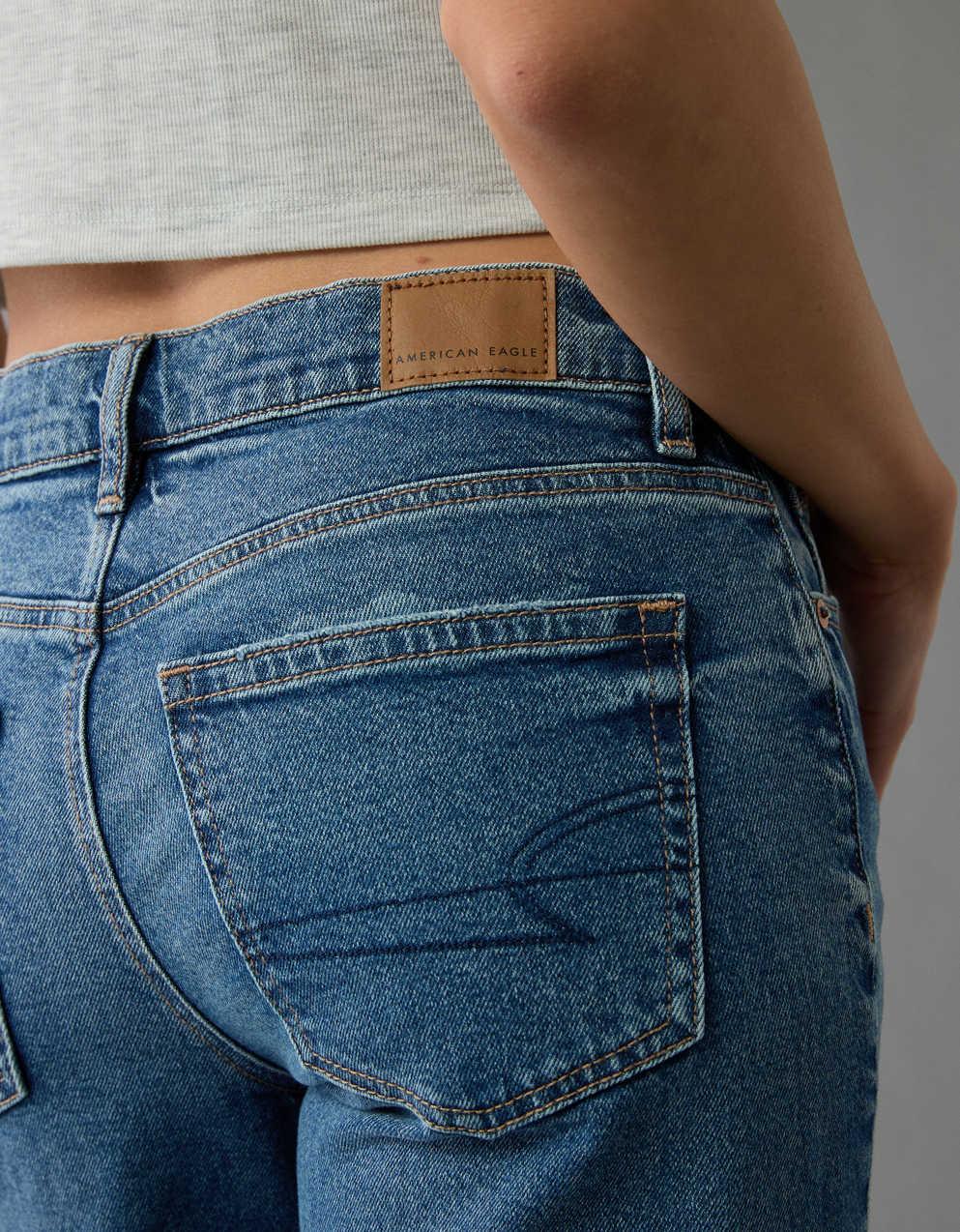 AE Stretch High-Waisted Stovepipe Crop Jean