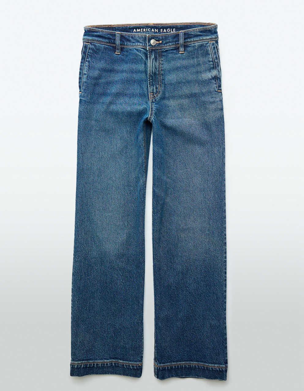 AE Stretch High-Waisted Stovepipe Jean