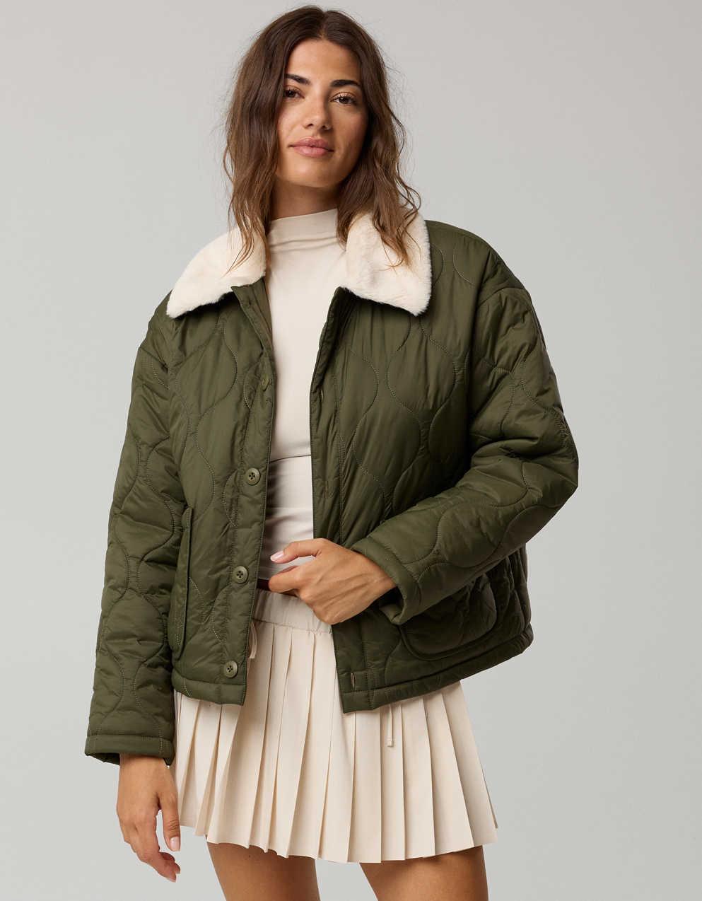 OFFLINE By Aerie Quilted Chore Jacket