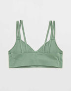 OFFLINE By Aerie Real Me Ruched Strappy Sports Bra