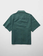 AE Poolside Linen-Blend Button-Up Shirt