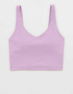 OFFLINE By Aerie Real Me Low Key Longline Sports Bra