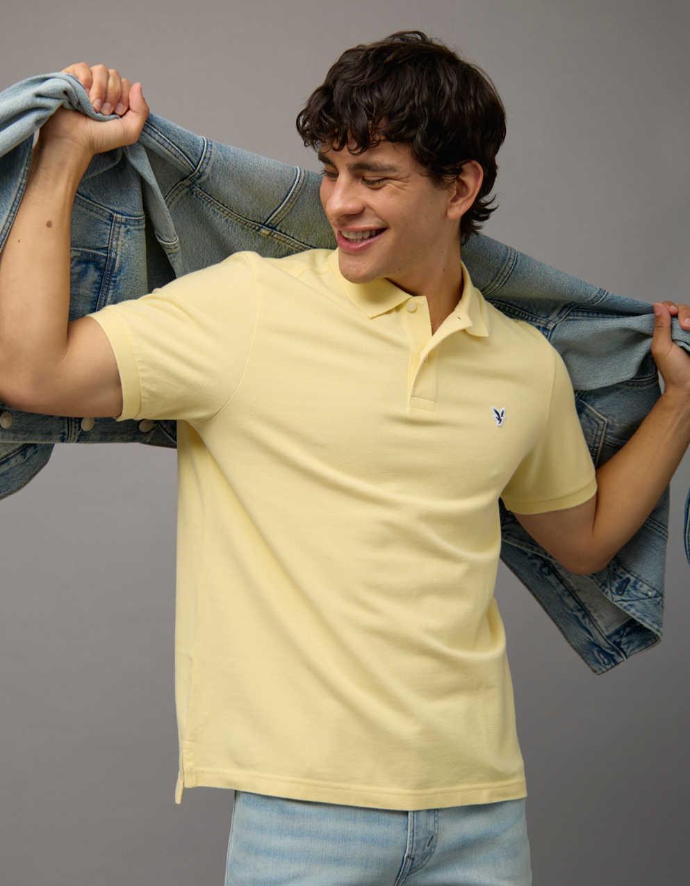 AE Flex Pique Polo Shirt