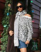 AE Leopard Print Scarf