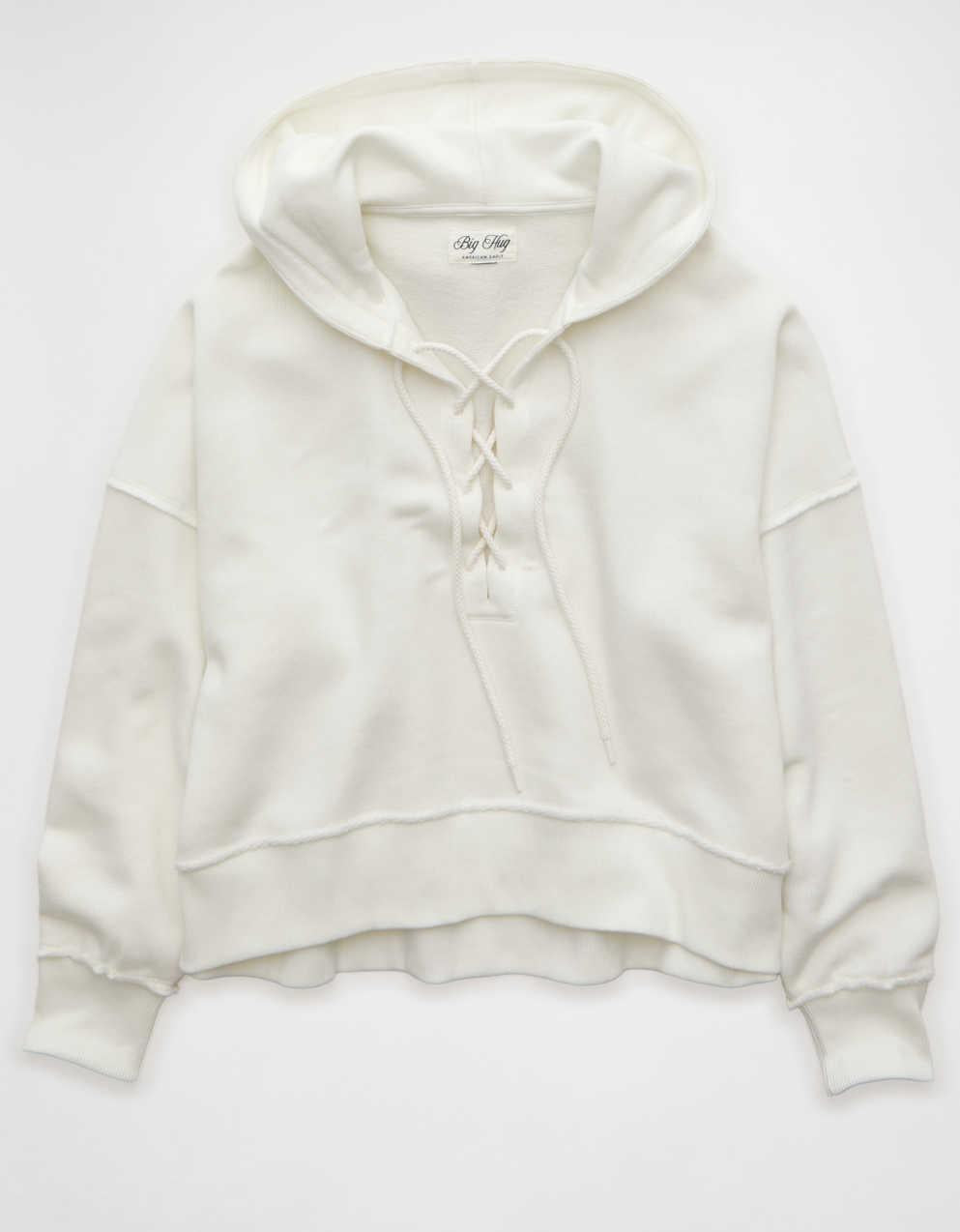 AE Big Hug Lace-Up Hoodie