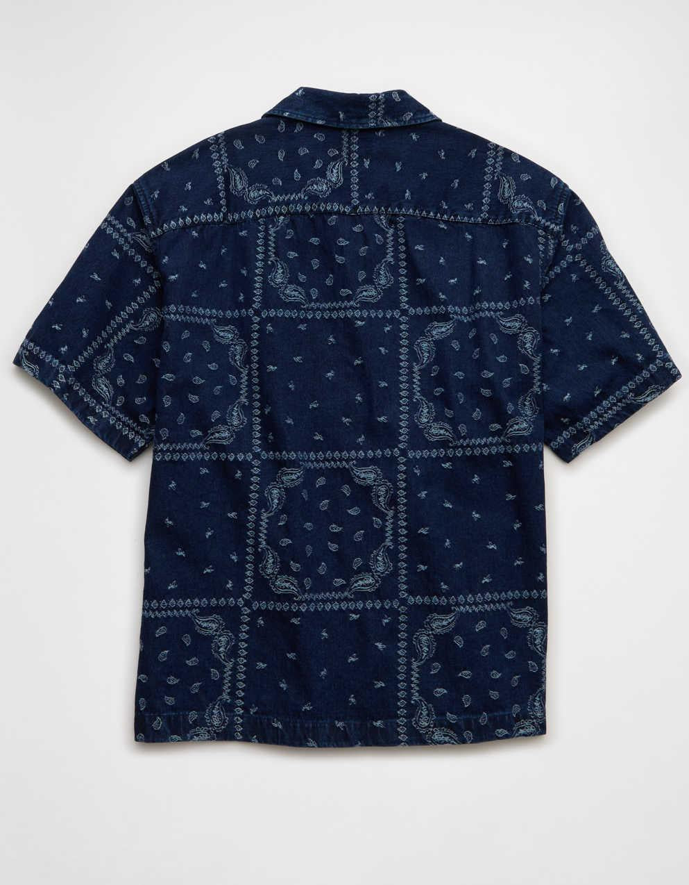 AE Poolside Printed Button-Up Shirt
