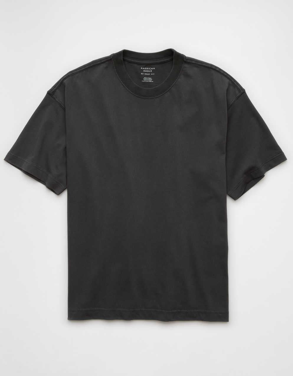 AE Boxy Fit Sueded Jersey T-Shirt
