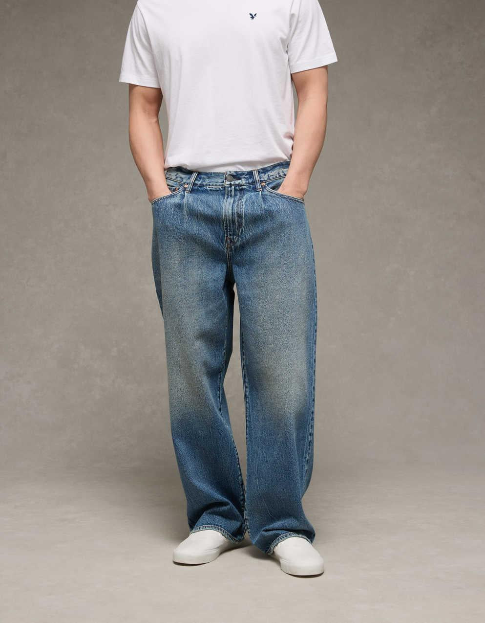 AE Baggy Pleated Jean