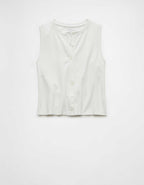 AE Button-Up Tank Top