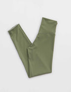 OFFLINE By Aerie Real Me XTRA Ribbed Picot Trim Crossover Legging