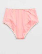 Aerie High Waisted Shine Bikini Bottom