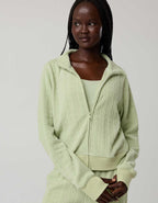 OFFLINE By Aerie Cable Lounge Full Zip